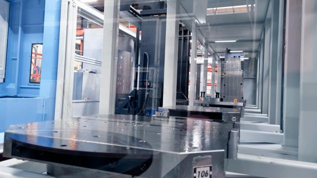 bild på pallet system från duroc machine tool